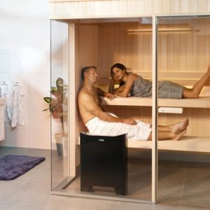 cabine sauna haut de gamme