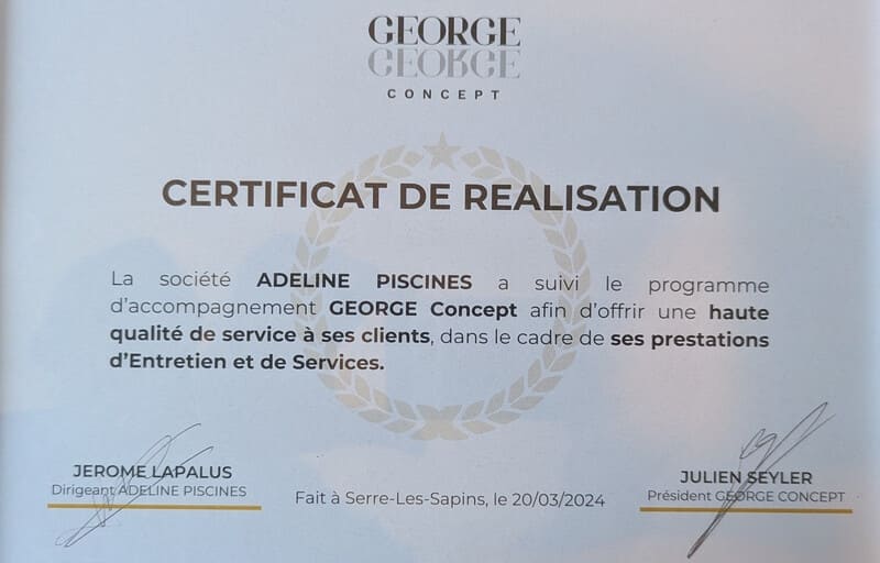 Certifié George Concept Certifié George Concept